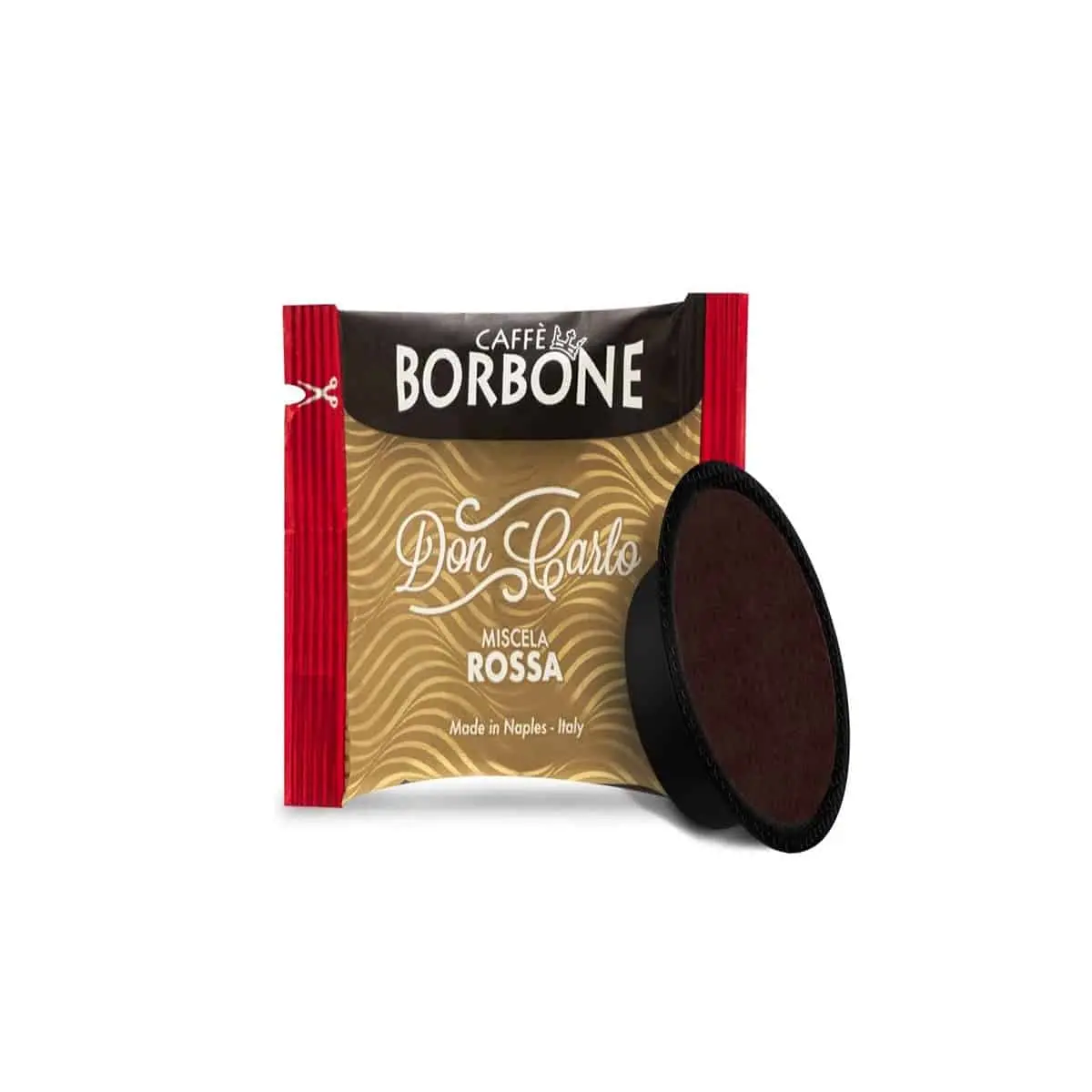 CAFFÈ BORBONE DON CARLO -MISCELA ROSSA- Box 100 CAPSULES