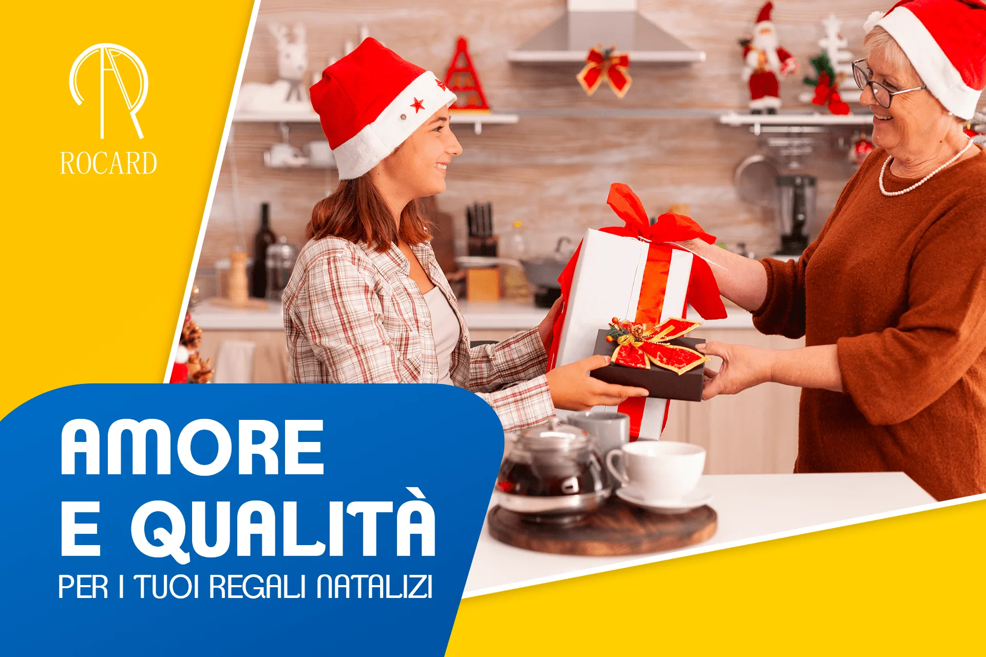 Ancora alle prese con i regali di Natale? Insieme a Rocard non è mai stato così semplice farli!