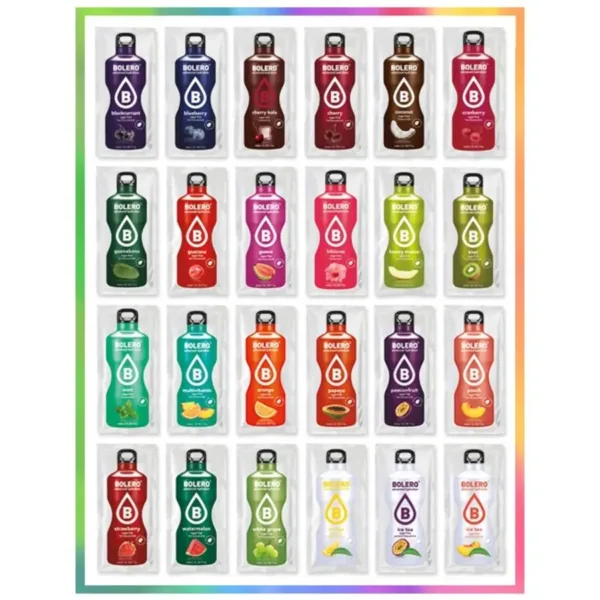 Bolero Mix Gusti Assortiti 24 Bustine 9g