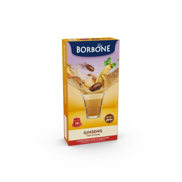 Caffè Borbone Ginseng 60 Capsule Compatibili Nespresso