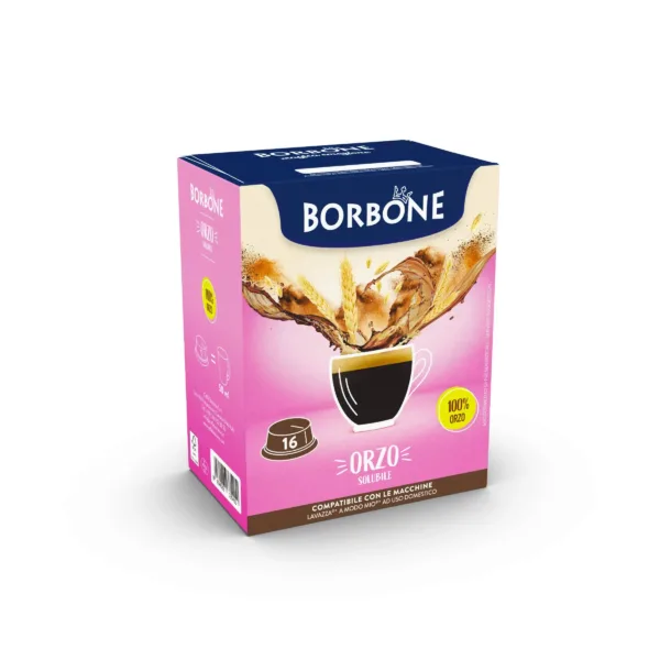 Caffè Borbone Orzo Solubile 96 Capsule Compatibili A Modo Mio