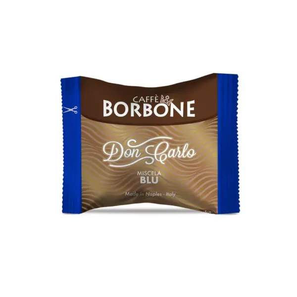 Caffè Borbone Don Carlo Miscela Blu – Capsule Compatibili Lavazza A Modo Mio* – Espresso Cremoso e Aromatico - immagine 2