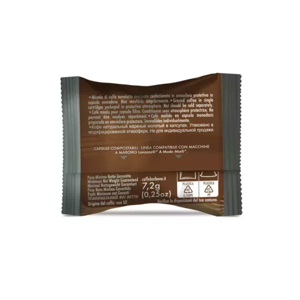 Caffè Borbone Don Carlo Miscela Nera - Capsule Compatibili Lavazza A Modo Mio - Caffè Intenso e Aromatico - immagine 3