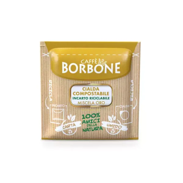 Caffè Borbone Miscela Oro – Cialde ESE 44mm in Carta Filtro – Gusto Equilibrato e Cremoso - immagine 2