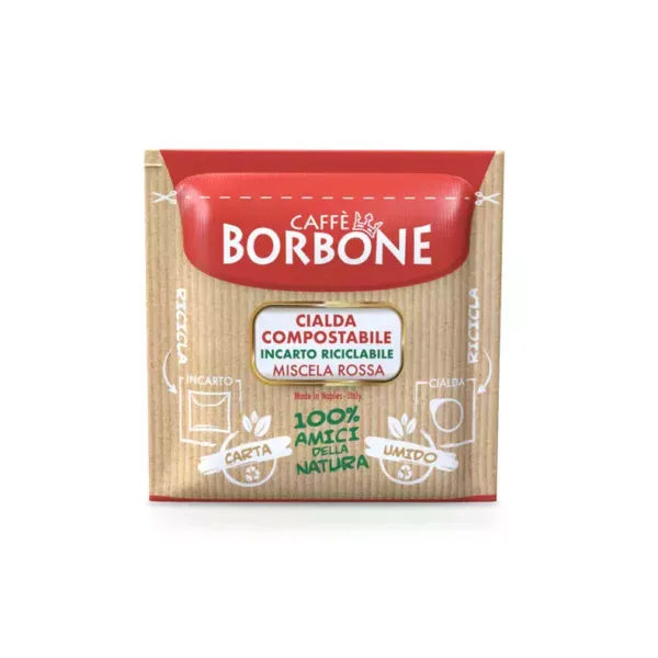 Caffè Borbone Cialda Compostabile Miscela Rossa – Cialde Sistema ESE – Espresso Intenso e Sostenibile - immagine 2