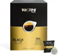 Tostini Caffè Espresso Black –  Cialde – Miscela Robusta e Arabica in Cialde Monodose, Caffè dal Gusto Intenso con Note di Cioccolato, Cialde Carta Filtro per Macchine Espresso