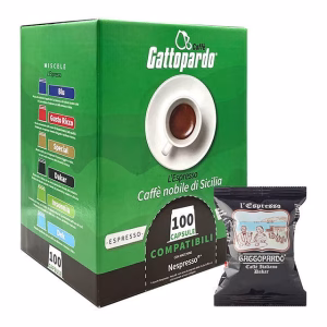 Capsule gattopardo compatibili nespresso Dakar