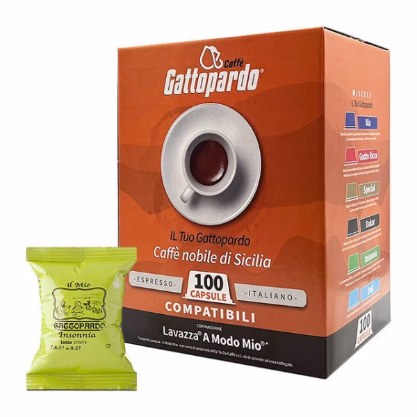 Capsule Gattopardo Compatibili A Modo Mio Miscela Insonnia