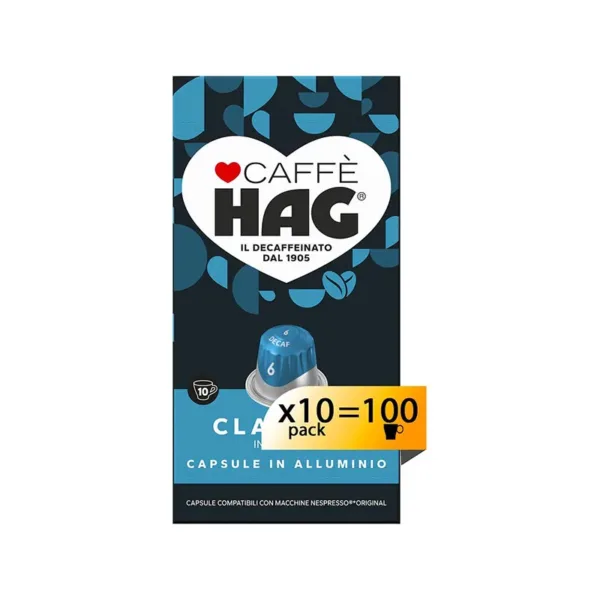 Caffè Hag - Compatibili Nespresso  - Miscela Decaffeinato - Capsule in  Alluminio - immagine 1