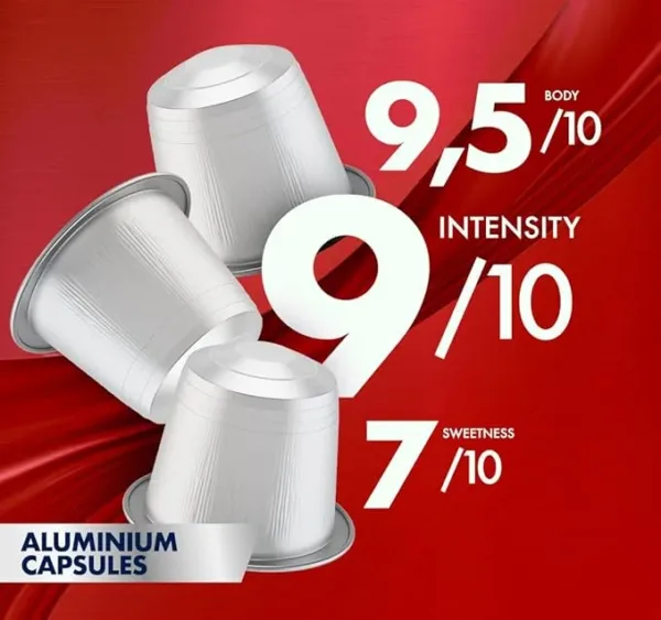 Caffè Borbone Capsule Alluminio Compatibili Nespresso – Miscela Magica Palermo – Espresso Ricco e Aromatico - immagine 4