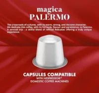 Caffè Borbone Capsule Alluminio Compatibili Nespresso – Miscela Magica Palermo – Espresso Ricco e Aromatico - immagine 6