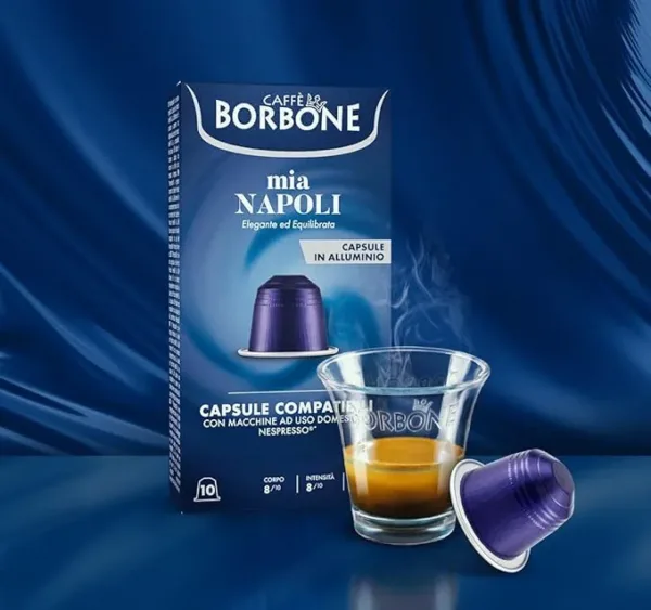 Caffè Borbone Capsule Alluminio Compatibili Nespresso – Miscela Mia Napoli – Espresso Intenso e Aromatico - immagine 6
