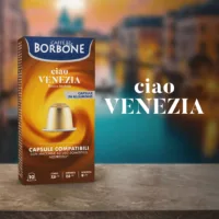Caffè Borbone Capsule Alluminio Compatibili Nespresso – Miscela Ciao Venezia – Caffè Espresso Aromatico e Intenso - immagine 3