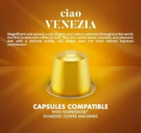 Caffè Borbone Capsule Alluminio Compatibili Nespresso – Miscela Ciao Venezia – Caffè Espresso Aromatico e Intenso - immagine 5
