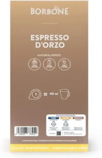 Caffè Borbone Espresso d'Orzo – 72 Cialde ESE 44mm Compostabili – Bevanda Naturale Senza Caffeina - immagine 2