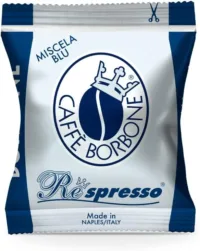 Caffè Borbone Respresso Blu - Compatibile Nespresso - Gusto Equilibrato e Cremoso - Box da 50 - immagine 2