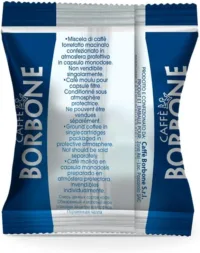 Caffè Borbone Respresso Blu - Compatibile Nespresso - Gusto Equilibrato e Cremoso - Box da 50 - immagine 3