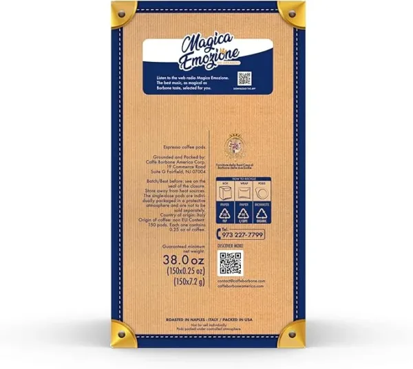 Caffè Borbone Miscela Oro – Cialde ESE 44mm in Carta Filtro – Gusto Equilibrato e Cremoso - immagine 5