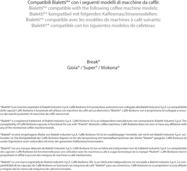 Caffè Borbone Miscela Blu – Capsule Compatibili Macchine Bialetti® – Gusto Intenso e Aromatico - immagine 6