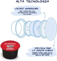 Caffè Borbone Compatibili Caffitaly® - Capsule Miscela Rossa - Caffè Italiano Intenso e Gusto Pieno - immagine 4