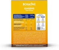 Caffè Borbone Ginseng – 96 Capsule Compatibili Lavazza A Modo Mio* – 6 Confezioni da 16 – Caffè al Ginseng Energetico e Aromatico - immagine 6