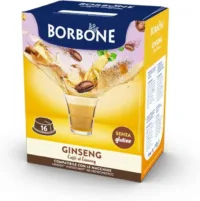 Caffè Borbone Ginseng – 96 Capsule Compatibili Lavazza A Modo Mio* – 6 Confezioni da 16 – Caffè al Ginseng Energetico e Aromatico - immagine 2