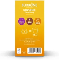 Caffè Borbone Ginseng – 96 Capsule Compatibili Lavazza A Modo Mio* – 6 Confezioni da 16 – Caffè al Ginseng Energetico e Aromatico - immagine 4