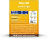Caffè Borbone Nocciolino – 96 Capsule Compatibili Lavazza A Modo Mio* – 6 Confezioni da 16 – Caffè Macchiato al Gusto di Nocciola - immagine 6