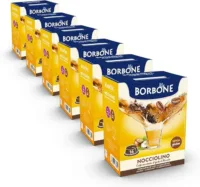 Caffè Borbone Nocciolino – 96 Capsule Compatibili Lavazza A Modo Mio* – 6 Confezioni da 16 – Caffè Macchiato al Gusto di Nocciola - immagine 4