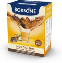Caffè Borbone Nocciolino – 96 Capsule Compatibili Lavazza A Modo Mio* – 6 Confezioni da 16 – Caffè Macchiato al Gusto di Nocciola - immagine 2