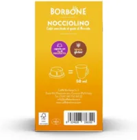 Caffè Borbone Nocciolino – 96 Capsule Compatibili Lavazza A Modo Mio* – 6 Confezioni da 16 – Caffè Macchiato al Gusto di Nocciola - immagine 5