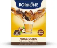 Caffè Borbone Nocciolino – 96 Capsule Compatibili Lavazza A Modo Mio* – 6 Confezioni da 16 – Caffè Macchiato al Gusto di Nocciola - immagine 3