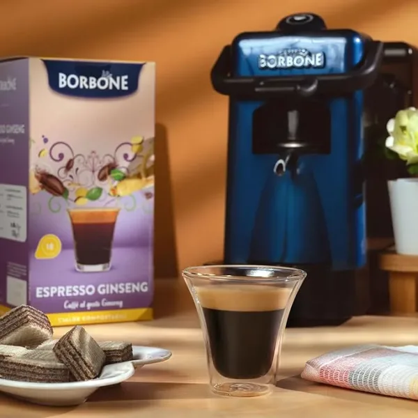 Caffè Borbone Espresso al Ginseng – 72 Cialde ESE 44mm Compostabili – Gusto Energizzante e Cremoso - immagine 3