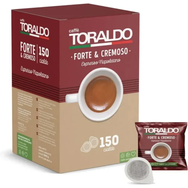 Caffè Toraldo Forte e Cremoso in cialde ESE 44mm: