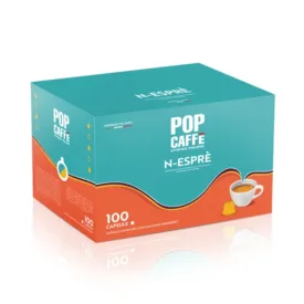Pop Caffè Capsule Compatibili Nespresso  Miscela Intenso