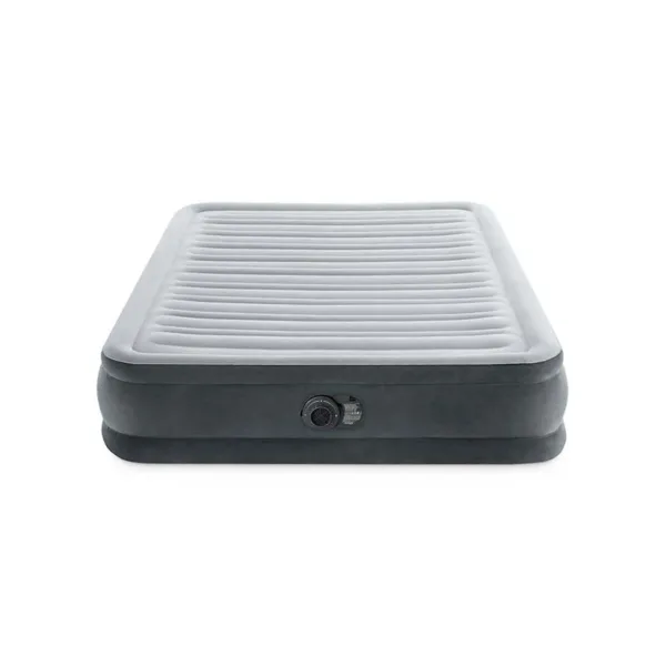 Intex - Materasso Gonfiabile - Airbed Dura-Beam Comfort-Plush Mid-Rise - Con Pompa Elettrica Incorporata - 137cm x 191cm x 33cm - immagine 1