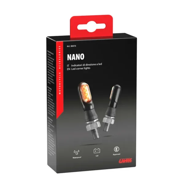 Lampa Nano Frecce Moto Led omologate