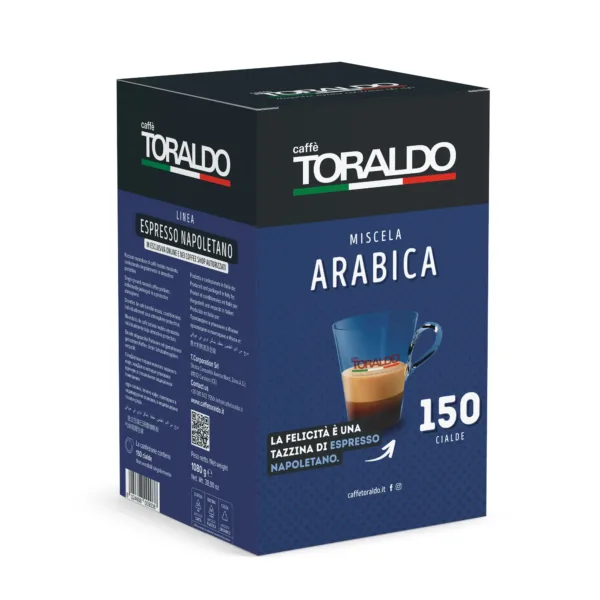 Caffè Toraldo Miscela Arabica – Cialde in Carta ESE 44mm
