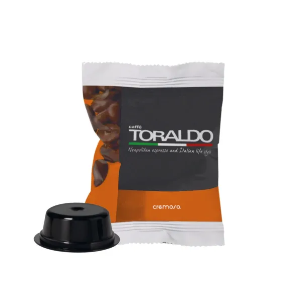 Capsule compatibili A Modo Mio Caffè Toraldo miscela cremosa