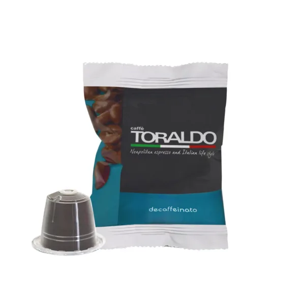 Capsule compatibili Nespresso Caffè Toraldo decaffeinato