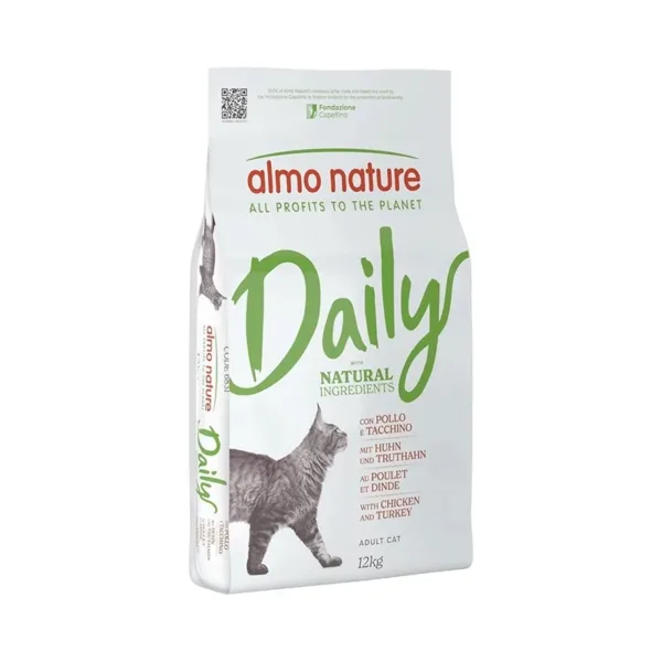 Almo Nature - Daily Maintenance - Sacco da 12 Kg - Con Pollo e Tacchino - immagine 1
