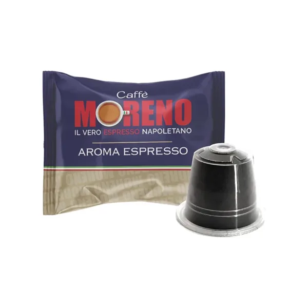 Caffè Moreno Espresso Bar – Capsule Compatibili Nespresso, Caffè Intenso e Cremoso - immagine 1