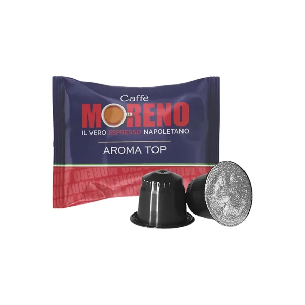 Caffè Moreno Aroma Top – Capsule Compatibili Nespresso, Gusto Equilibrato e Avvolgente - immagine 1