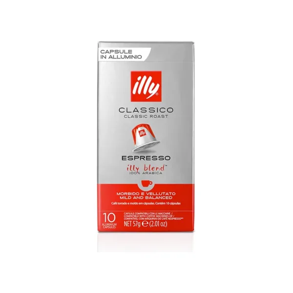 Illy Caffè - Nespresso - Miscela Tostato Classico - Capsule In Alluminio - Confezione da 100 Capsule - immagine 1