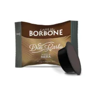 Caffè Borbone Don Carlo Nera - Compatibile A Modo Mio - Miscela Intensa e Decisa - Box da 50 Capsule