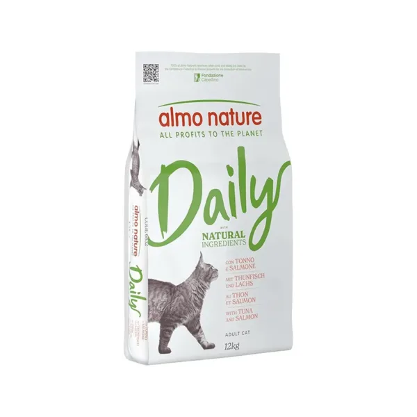 Almo Nature - Daily Maintenance - Sacco da 12 Kg - Con Tonno e Salmone - immagine 1
