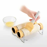 Tascoma - Set 2 Rulli Per Manicotto Di Boemia Trdelnik - Colore: Grigio - Grigio, 20.6 X 9 X 23.6 Cm - immagine 3