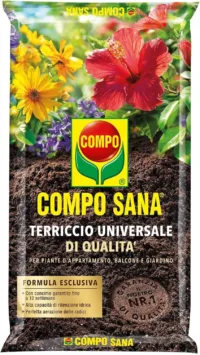Compo Sana - Terriccio Universale di qualità -  Per piante d'appartamento, balcone e giardino - 80 Litri - immagine 2