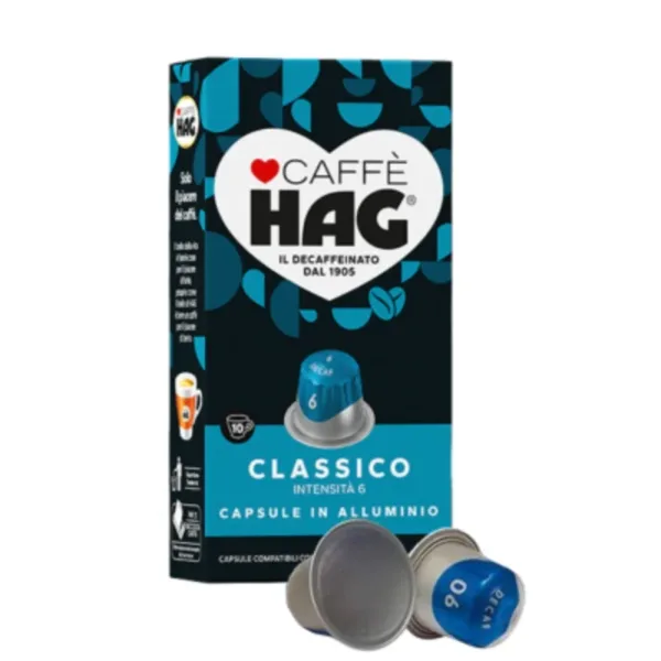Caffè Hag - Compatibili Nespresso Alluminio  - Miscela Decaffeinato - 1 Capsula - immagine 1