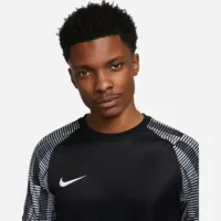 Nike – M Nk DF Academy JSY SS T-Shirt Uomo – Maglia Tecnica Dri-FIT Nero –  Allenamento e Calcio - immagine 4